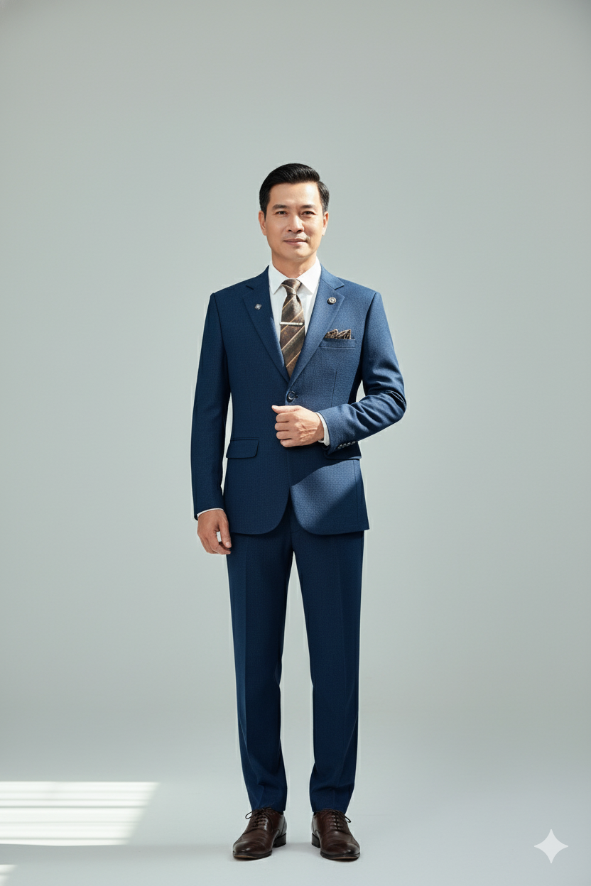 Bộ vest trung niên TN637
