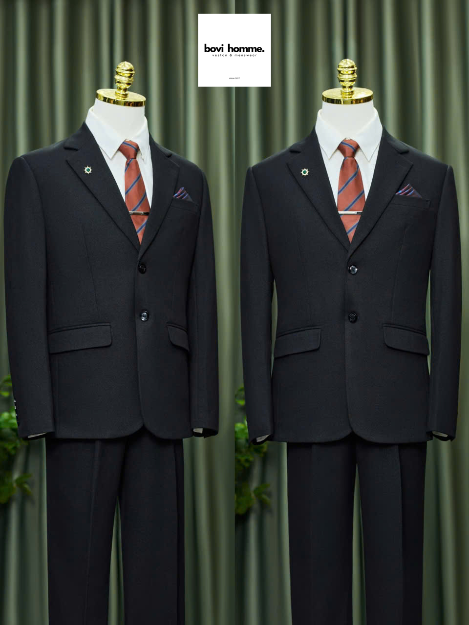 Áo vest trung niên đen TN3210