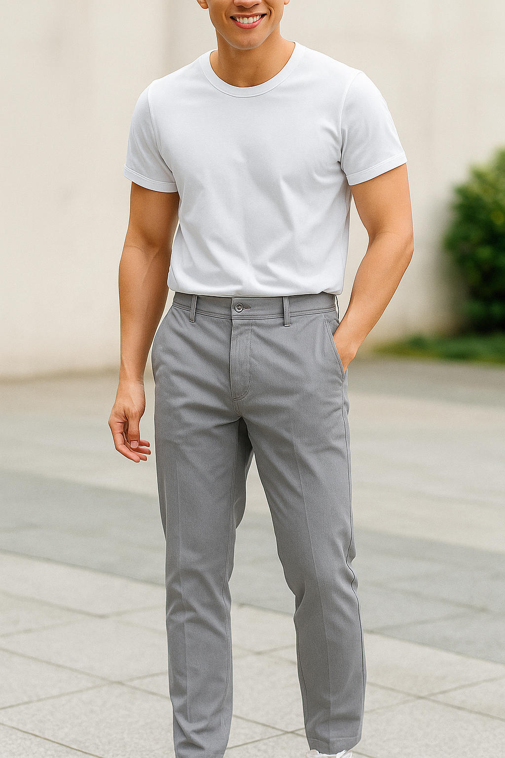 Quần kaki xám 29.374.12-5