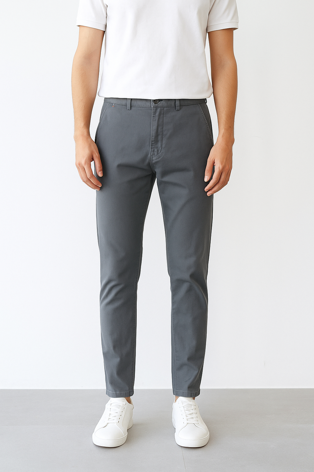 Quần kaki xám QKTM004