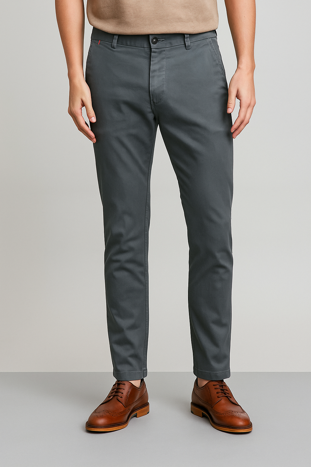 Quần kaki xám QKTM004