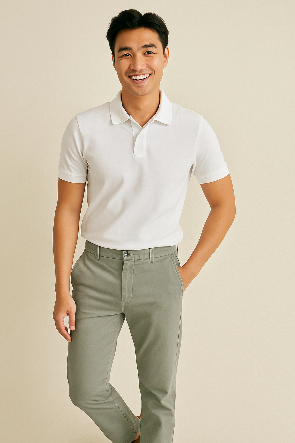 Quần kaki xám xanh QKTM007