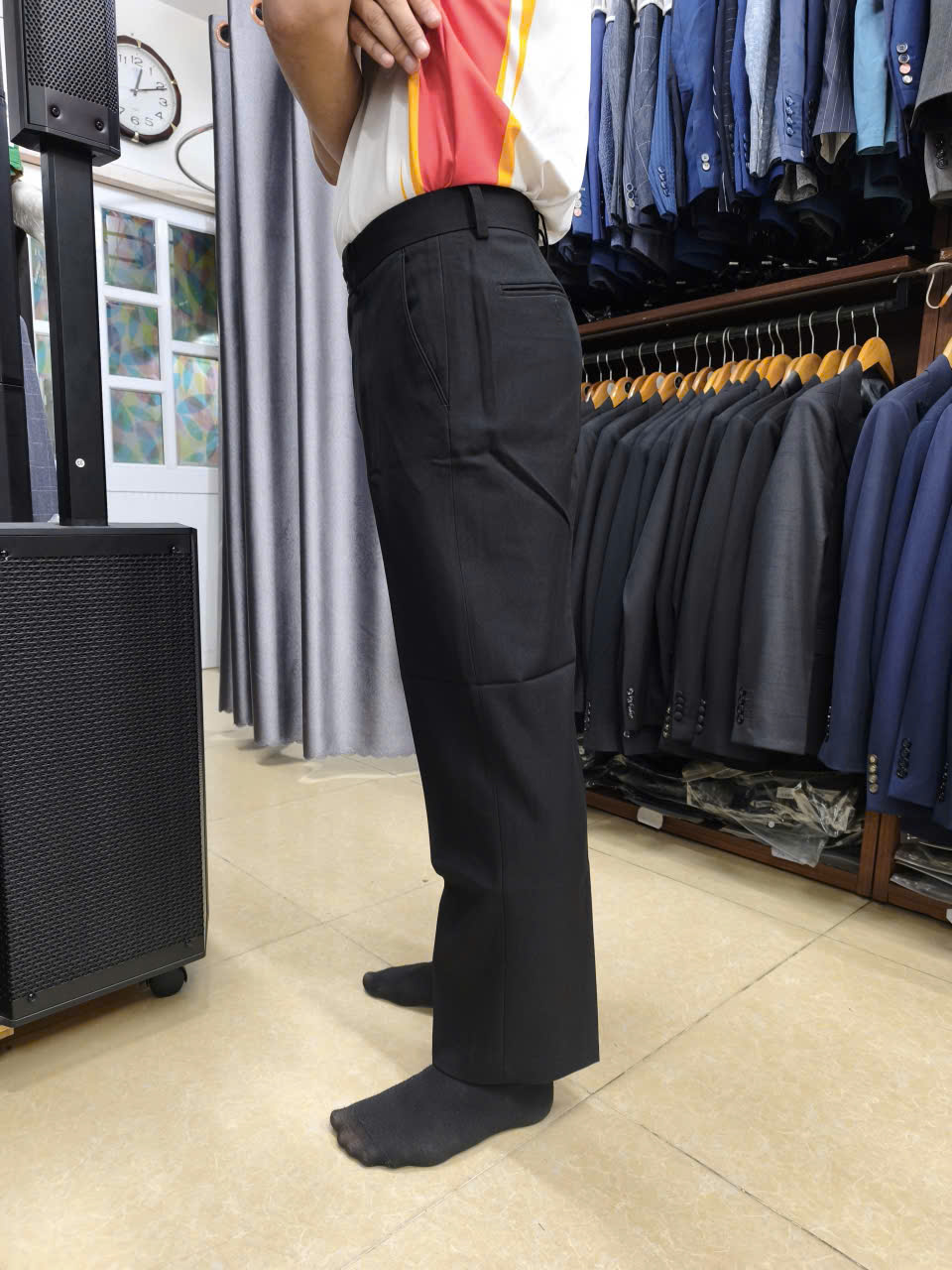 Quần tây ống suông 20cm 8305