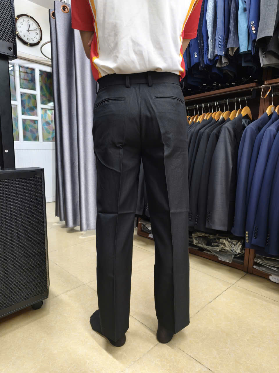 Quần tây ống suông 20cm 8305