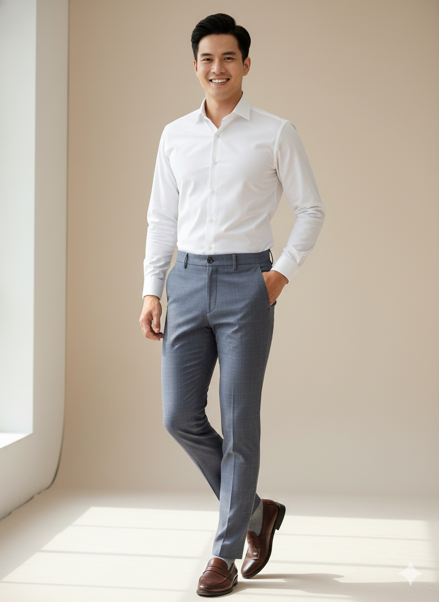 Quần tây slim 8109-6