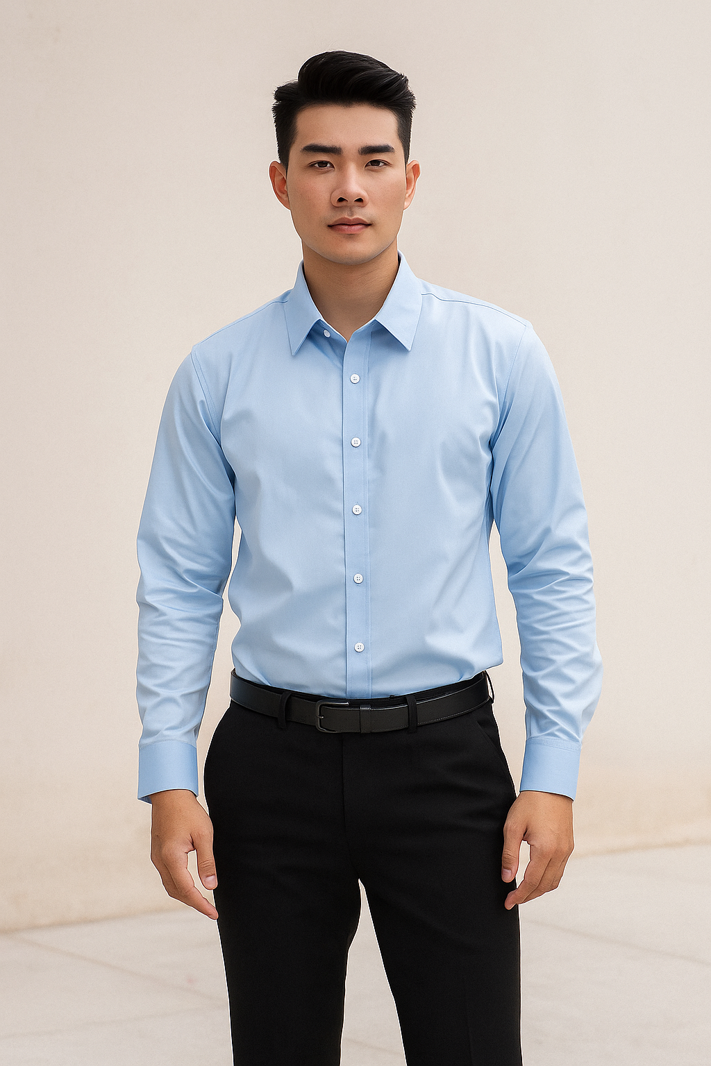SM xanh nhạt lụa T006