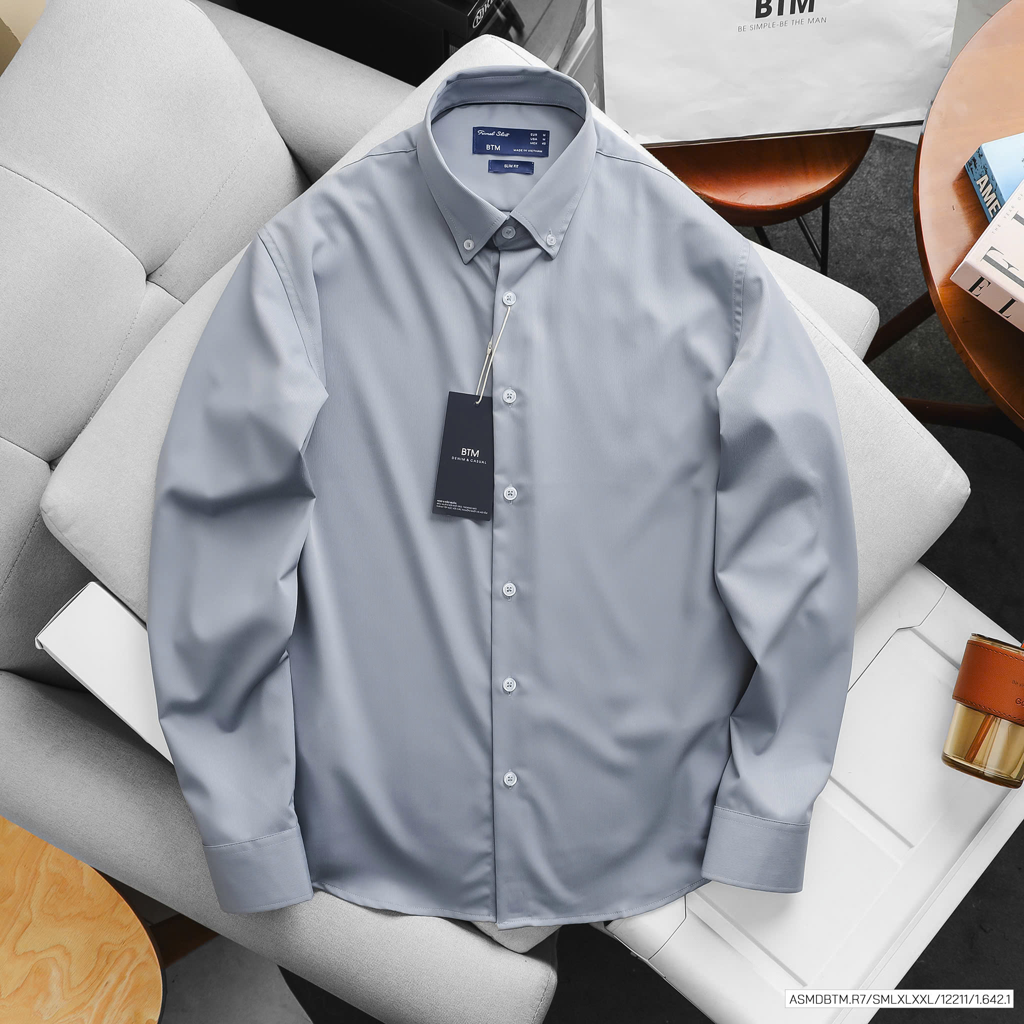 Sơ mi ghi 11.642-6