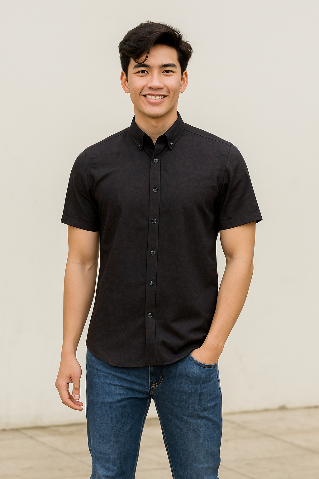 Sơ mi nam họa tiết SD188-1