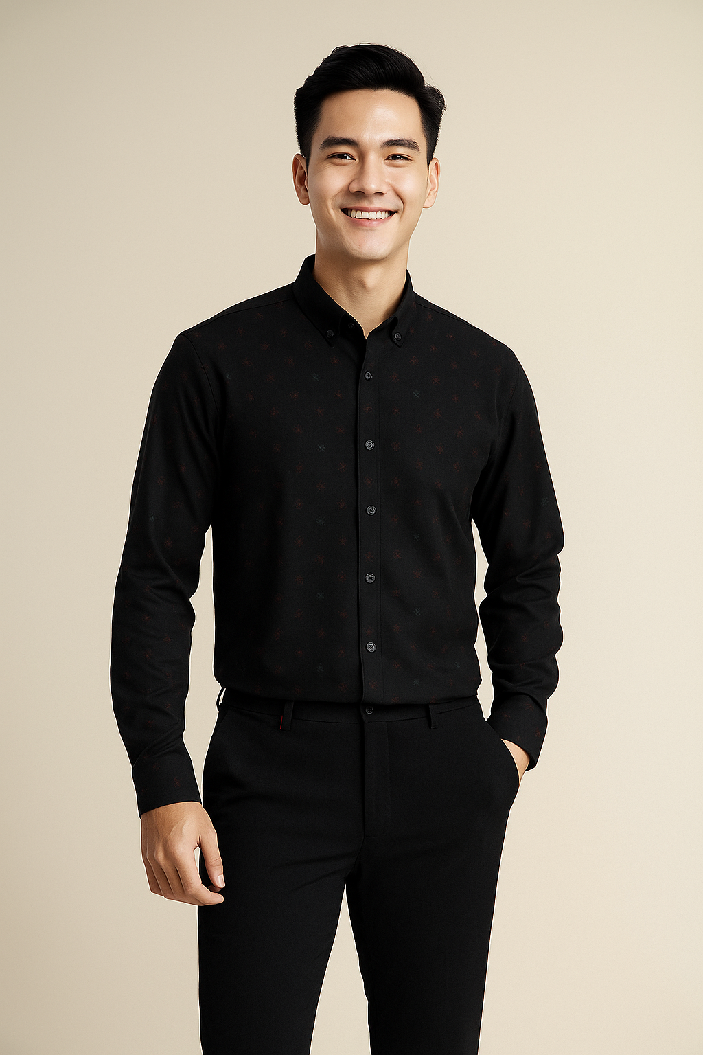 Sơ mi nam họa tiết SD191-5