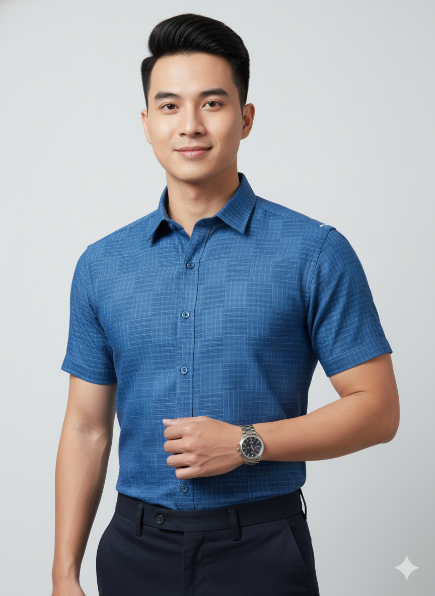 Sơ mi ngắn tay 79001.1
