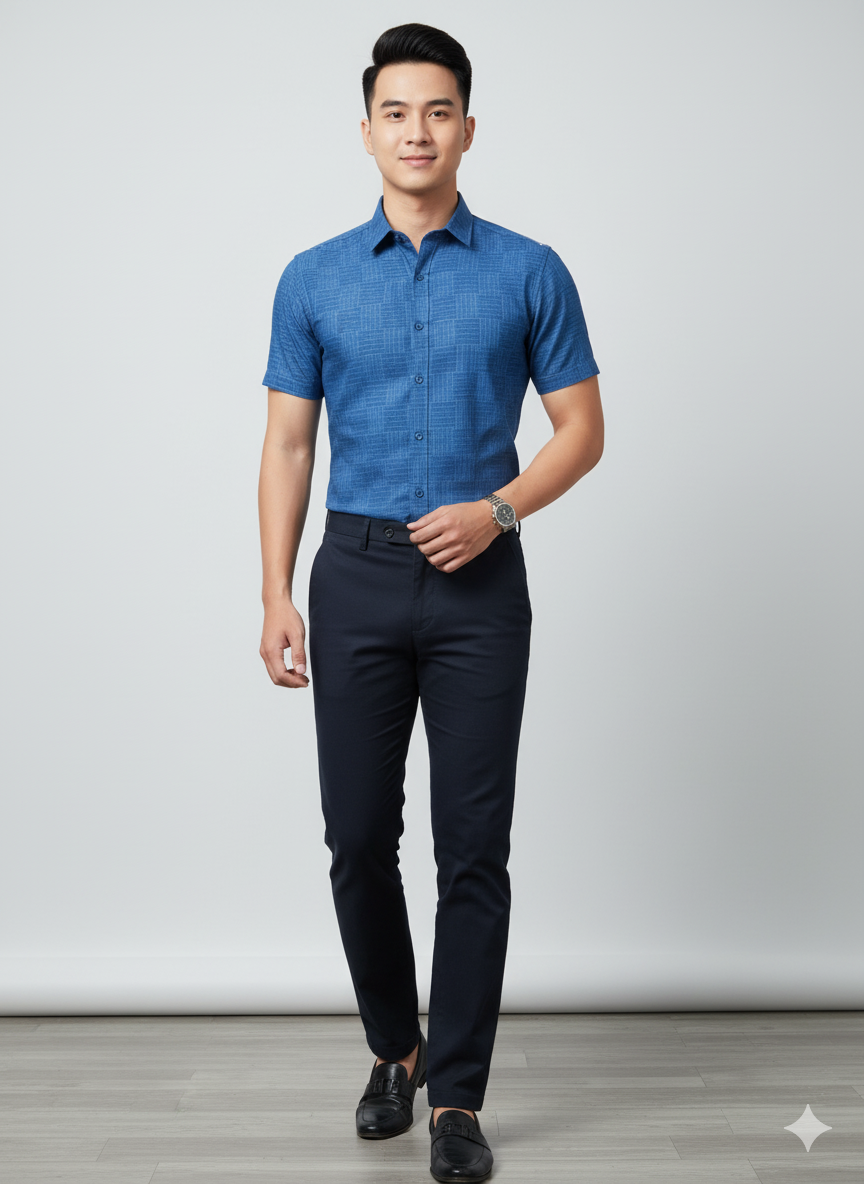 Sơ mi ngắn tay 79001.1