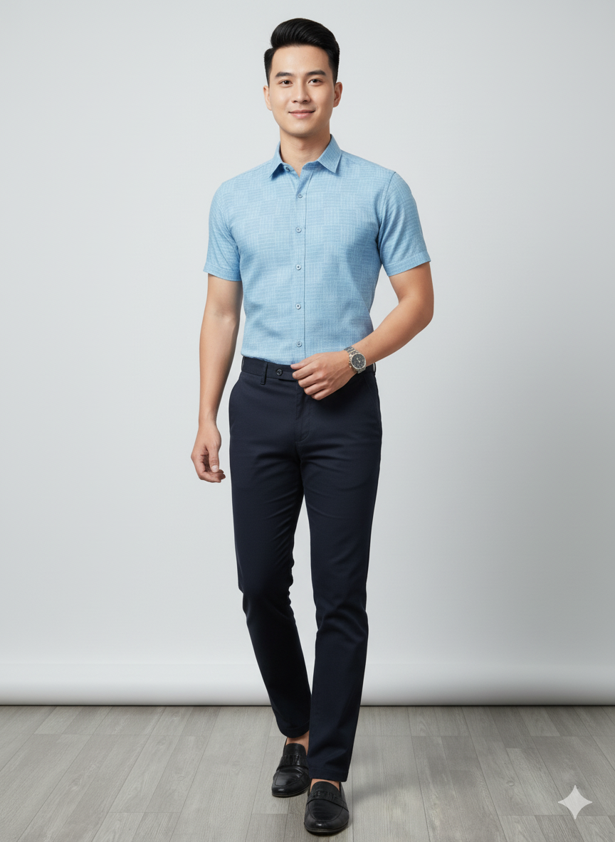 Sơ mi ngắn tay 79001.4