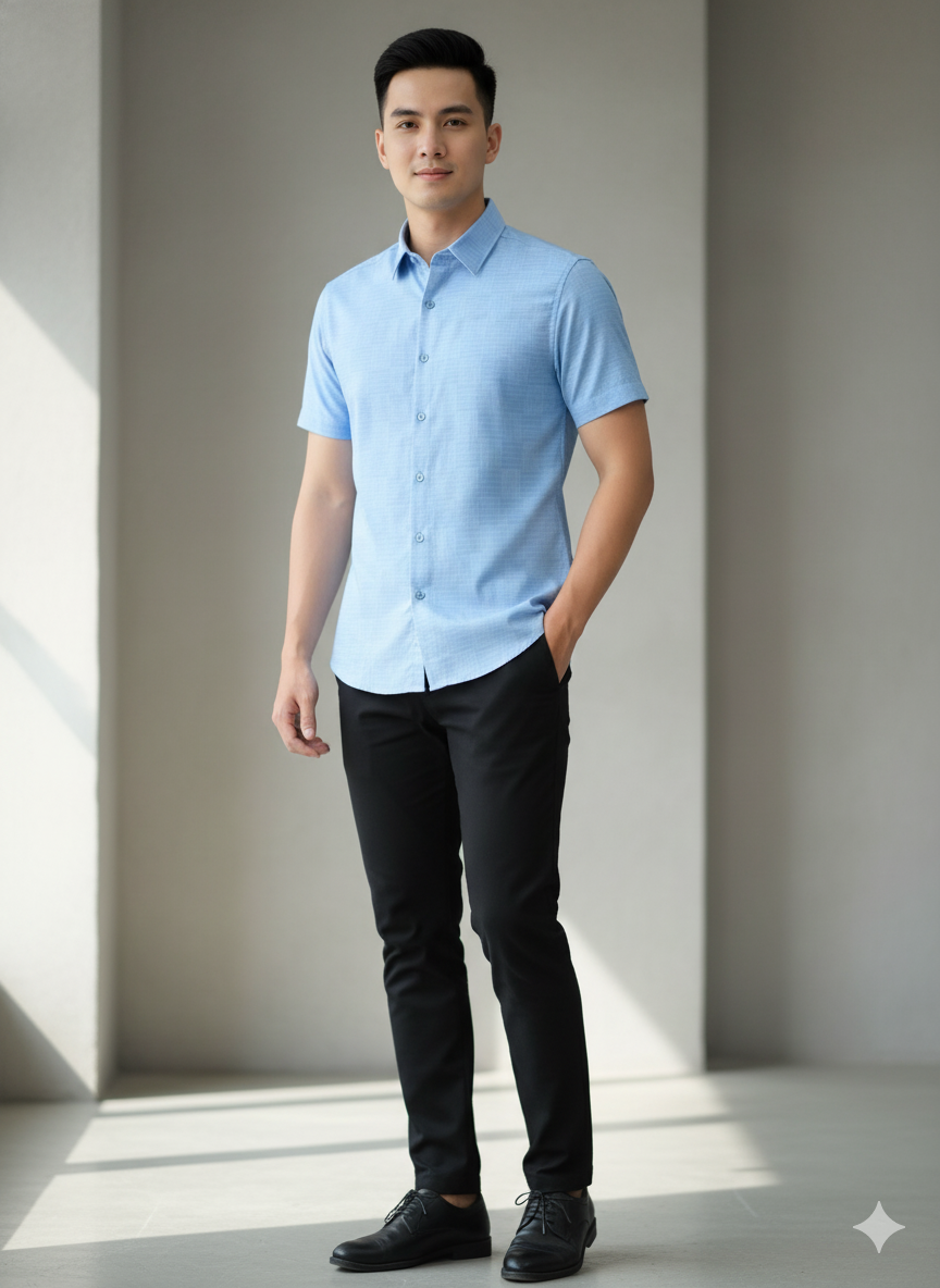 Sơ mi ngắn tay 79001.6