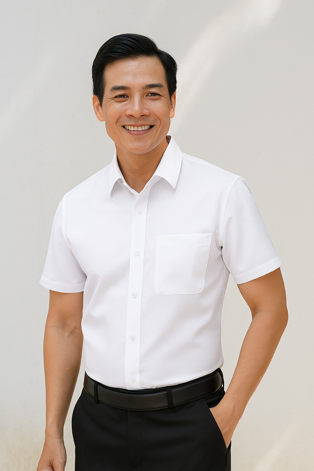 Sơ mi trắng TN NT T12001