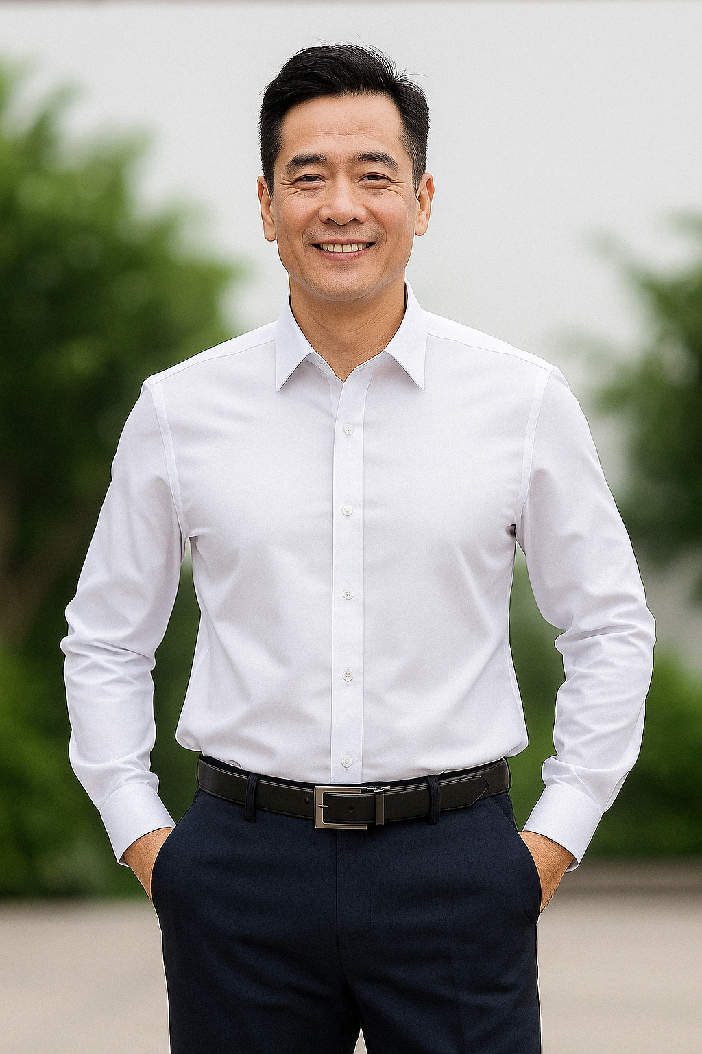 Sơ mi trắng TN dài tay T12001