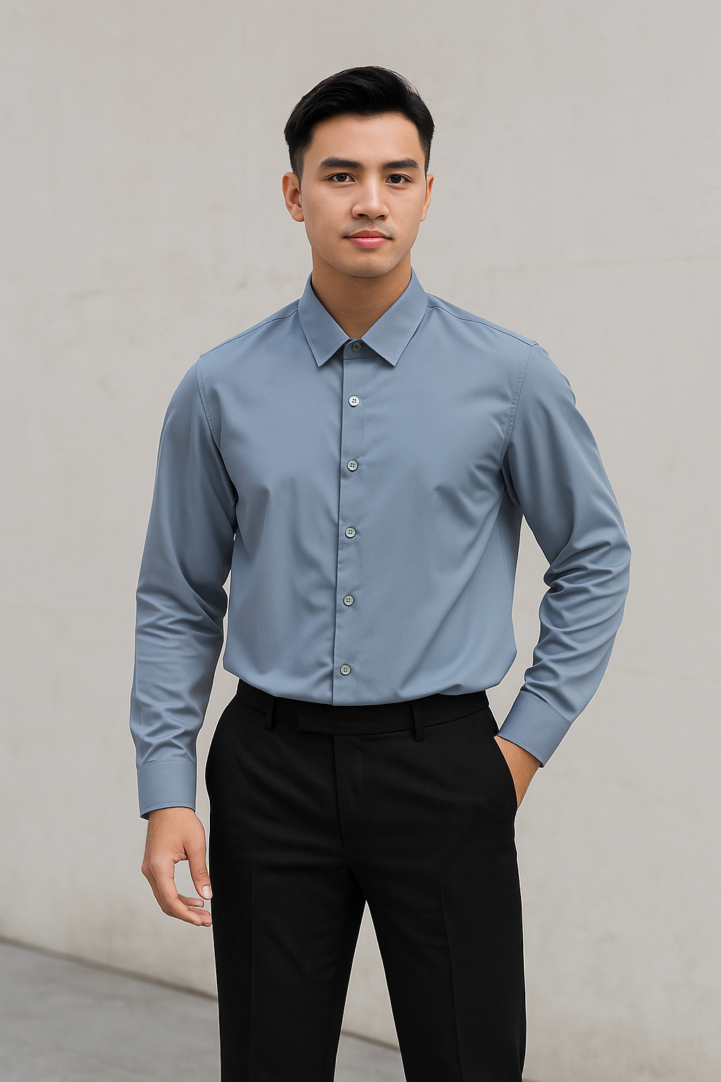 Sơ mi xám 1.460.26-2