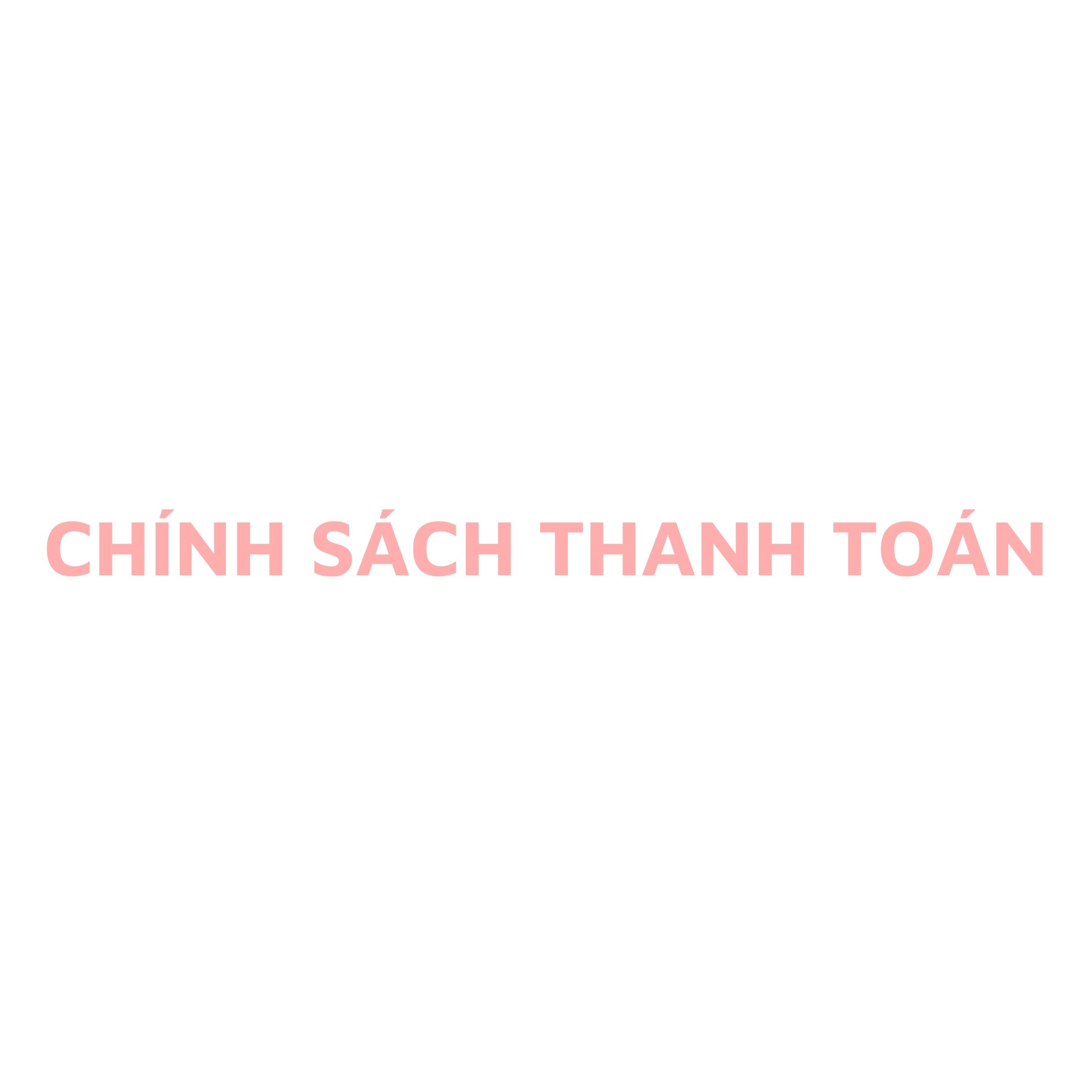 Chính sách thanh toán