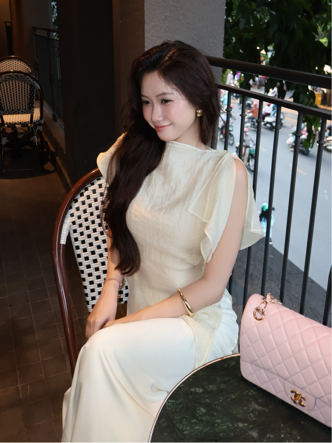 AK004 | Áo Kiểu Cánh Dơi Chất Tơ Xốp