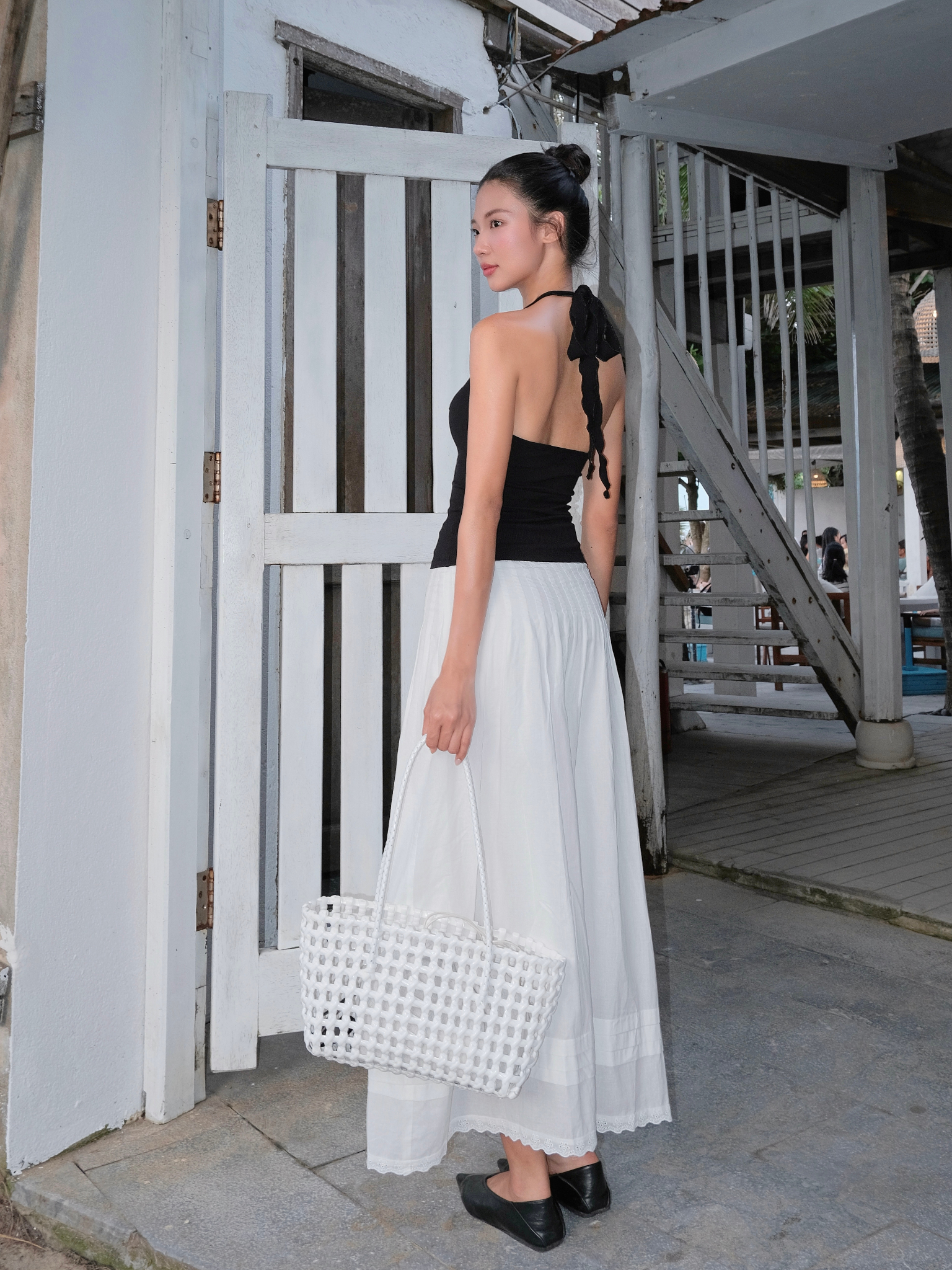 A094 | Áo Thun Yếm Cổ V