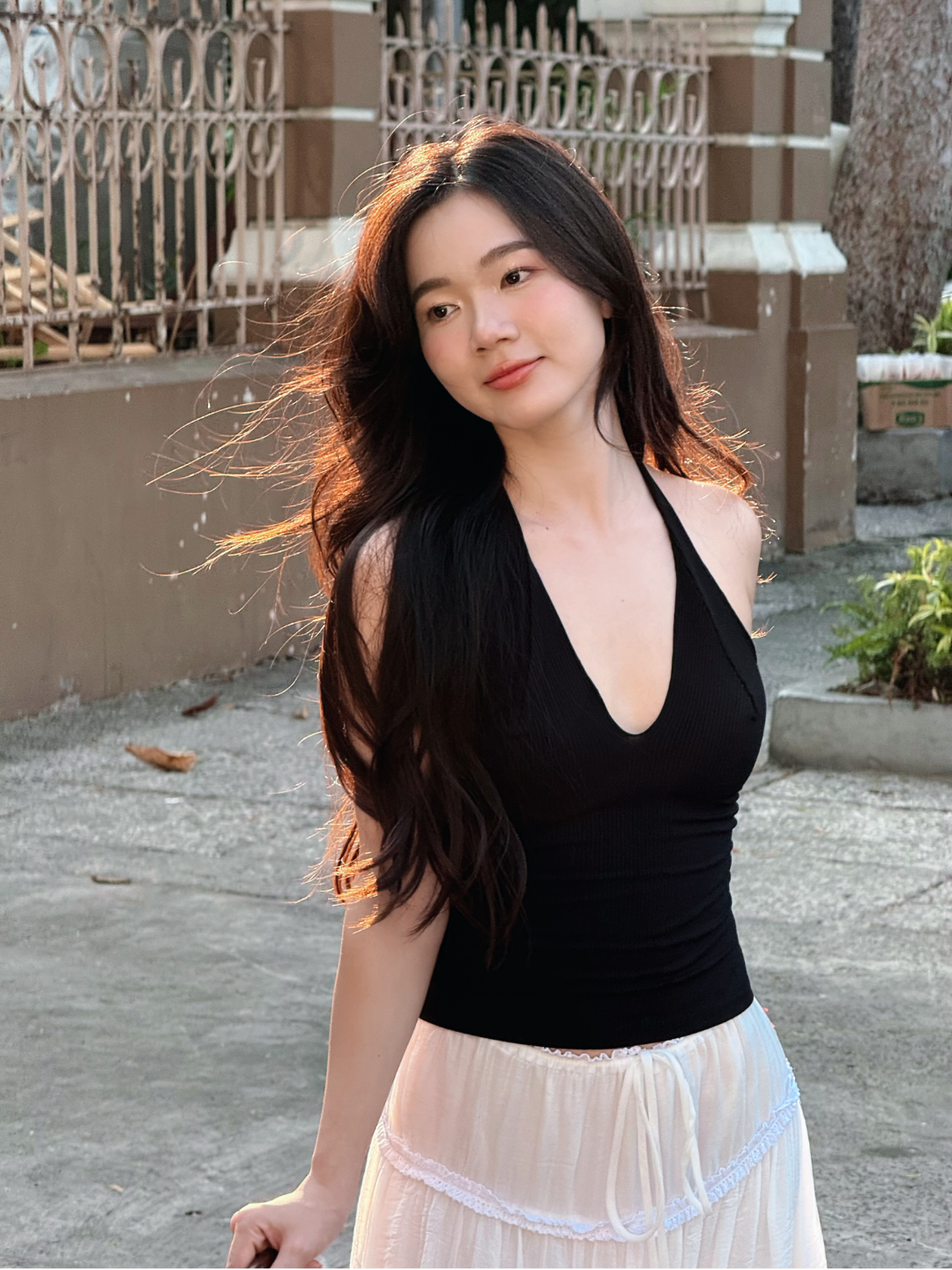 A094 | Áo Thun Yếm Cổ V