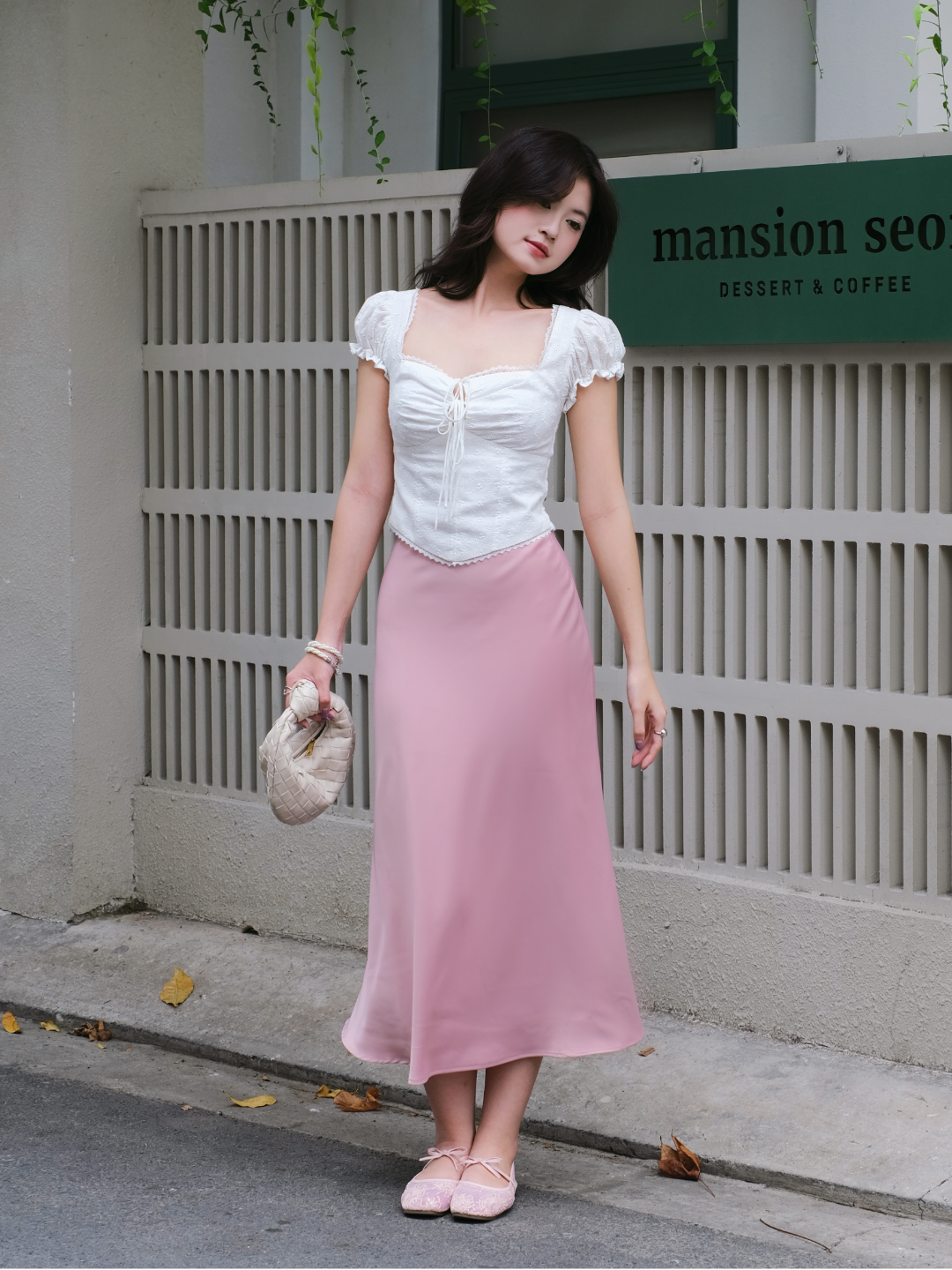 V007 | Chân Váy Lụa Basic 1m50