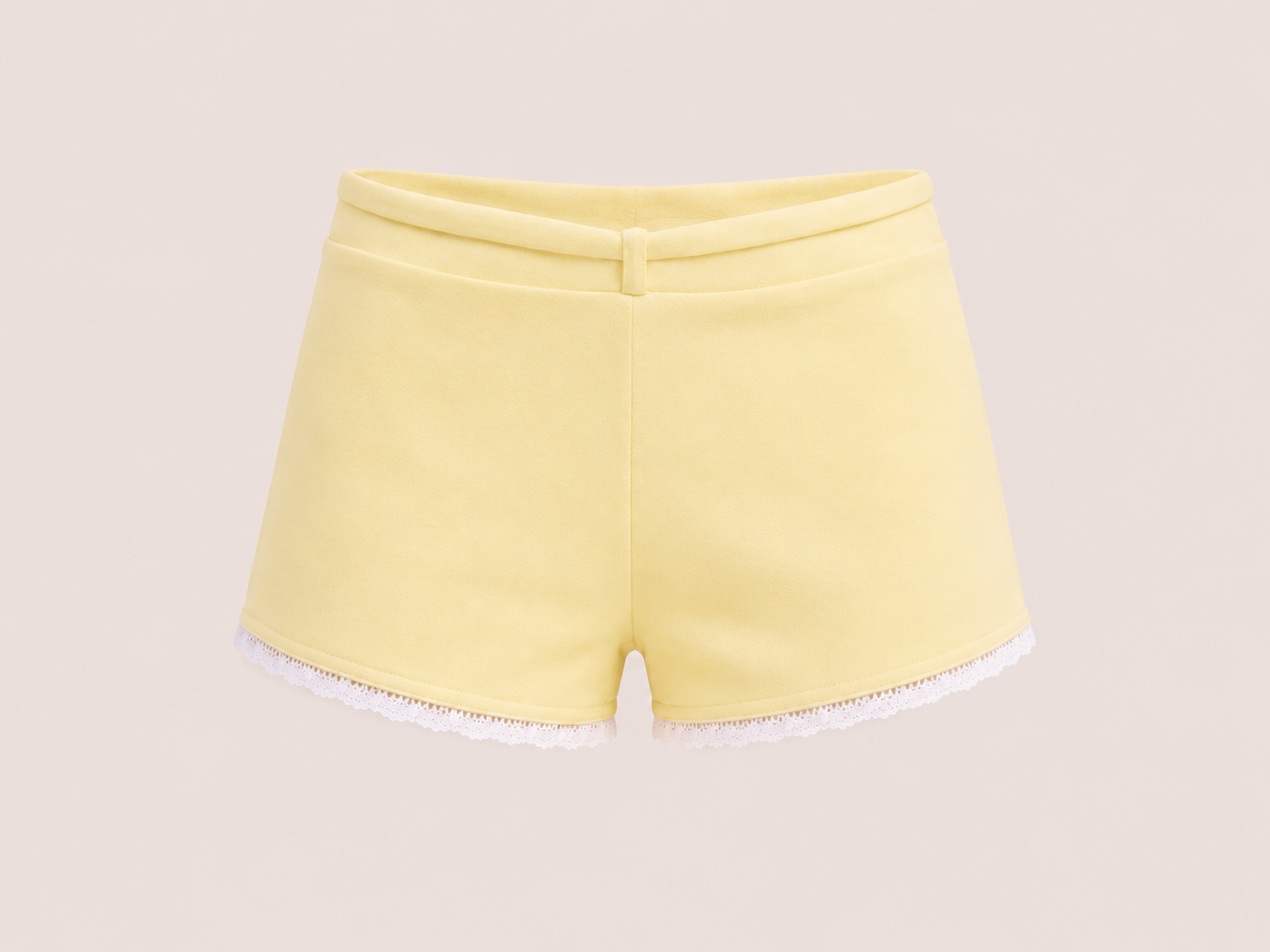 Quần Thun Cạp Trễ Phối Ren Ống Quần La Boutique SS26 - QN002-2605LAT