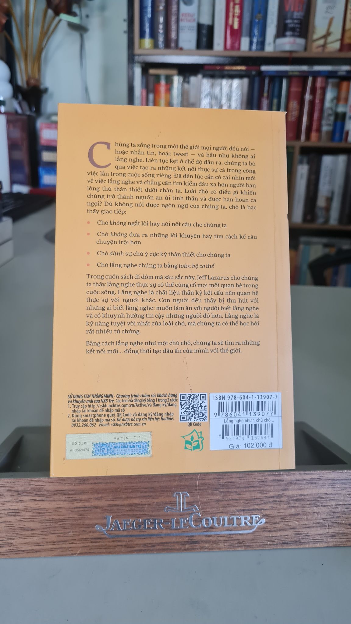 Lắng nghe như một chú chó-Sách mới 98% -2019- Jeff Lazarus [2001] SÁCH KỸ NĂNG