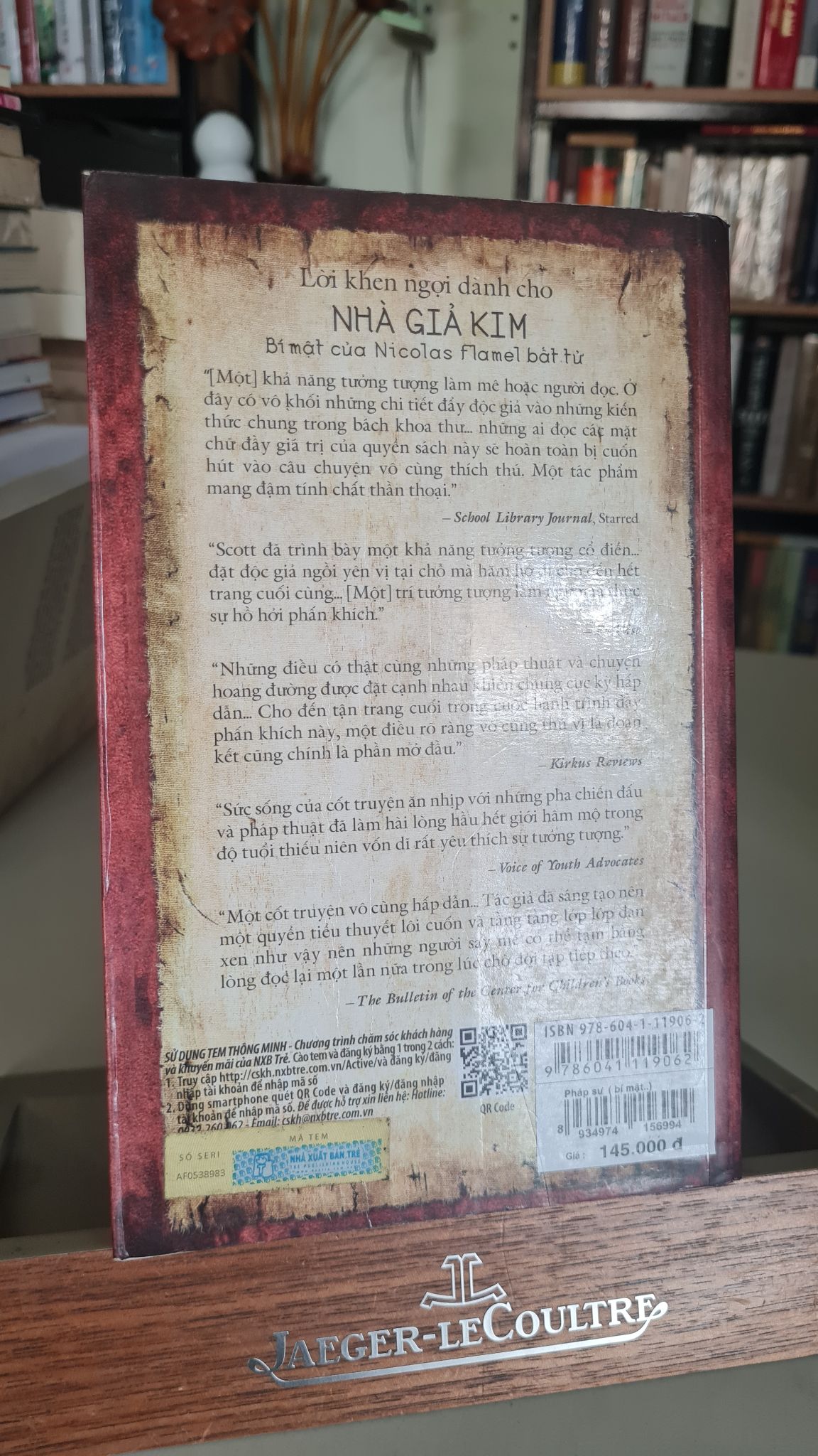 Pháp sư bí mật của Nicholasflamel bất tử-Sách lưu kho, giấy xốp, có ố- 2018- Michael Scott [2001] SÁCH VĂN HỌC