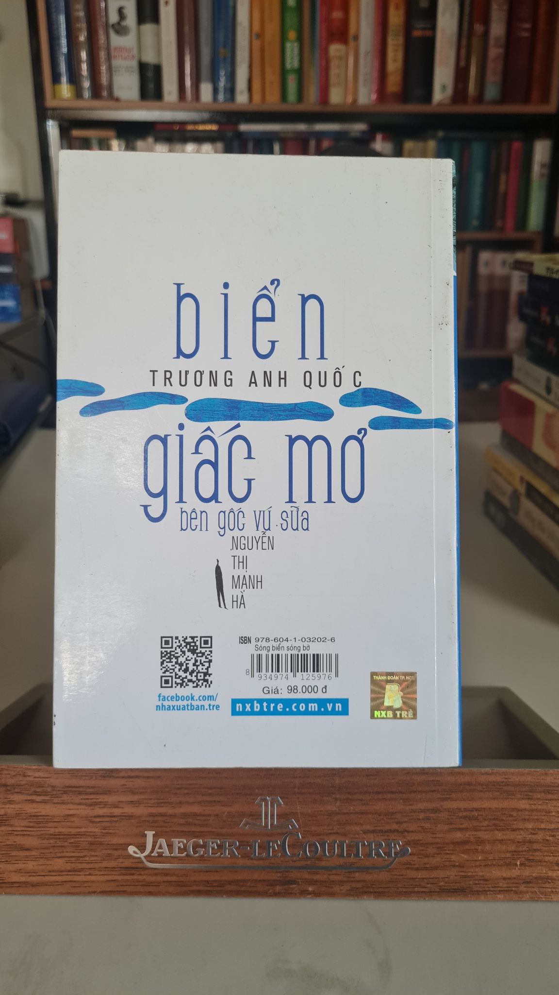 Sóng biển sóng bờ-Sách lưu kho mới 80% có ố canh- 2014 -Trương Anh Quốc [2001] SÁCH VĂN HỌC