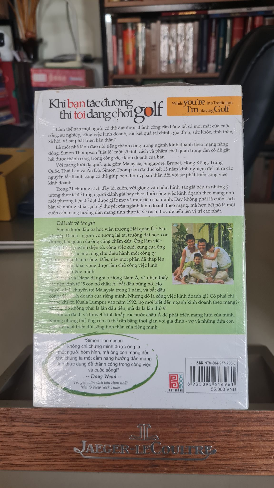 Khi bạn tắc đường thì tôi đang chơi golf-sách lưu kho còn seal mới 90%- Simon Thompson [1301] SÁCH MARKETING KINH DOANH