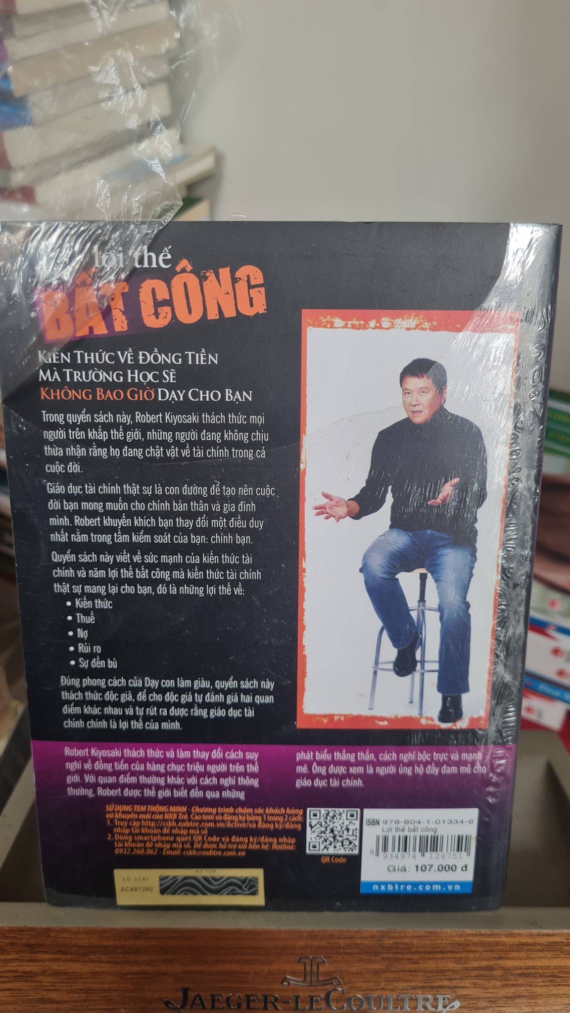 Lợi thế bất công -Sách lưu kho mới 90% còn seal, ố nhẹ cạnh- Robert T. Kiyosaki [2001] SÁCH KINH TẾ - TÀI CHÍNH - CHỨNG KHOÁN