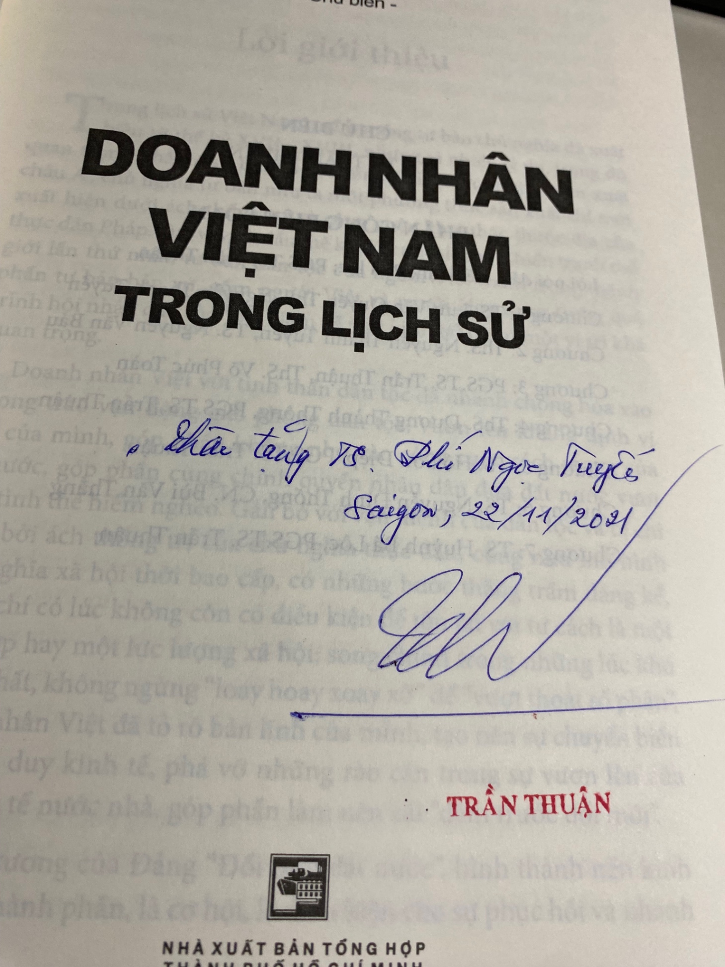 Doanh Nhân Việt Nam Trong Lịch Sử - Trần Thuận