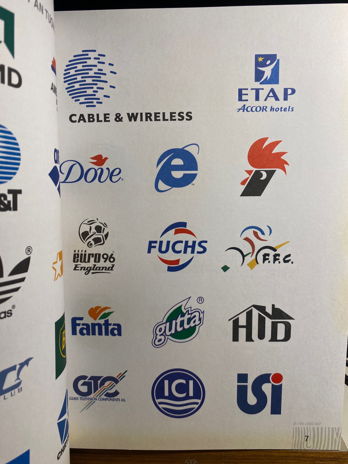 Đi Tìm Logo Đẹp Và Các Kiểu Thương Hiệu (Tập 3)-Uyên Huy sưu tầm và tuyển chọn-Năm xb 2008-252 trang khổ 28x 20cm
