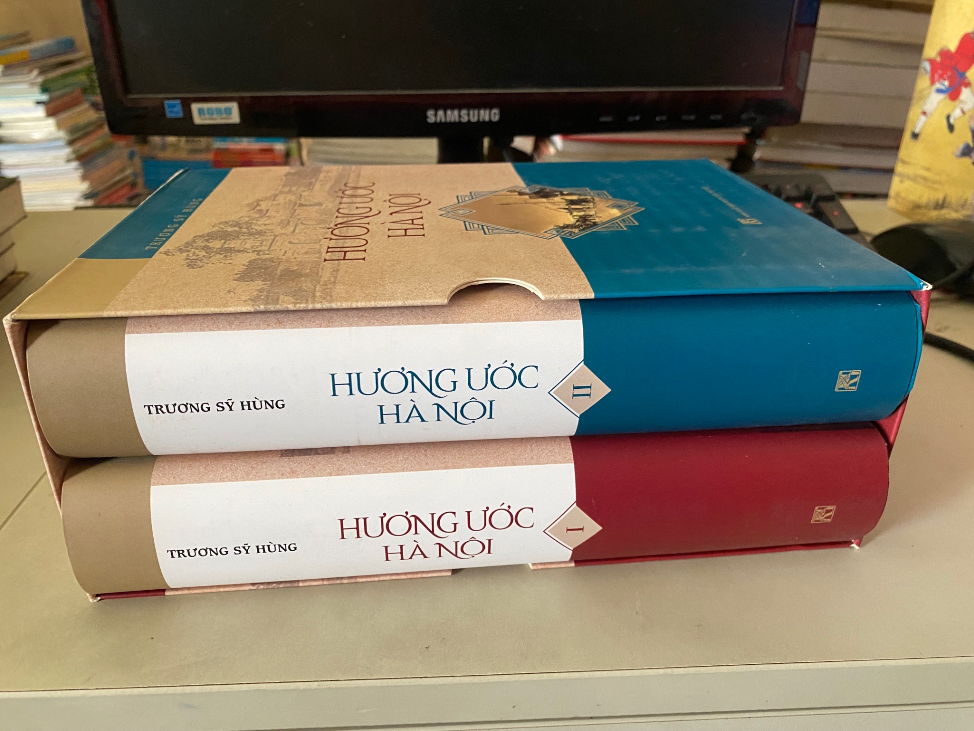 Hương Ước Hà Nội( box 2 tập bìa cứng) Trương Sỹ Hùng-- NXB Khoa Học Xã Hội 2021