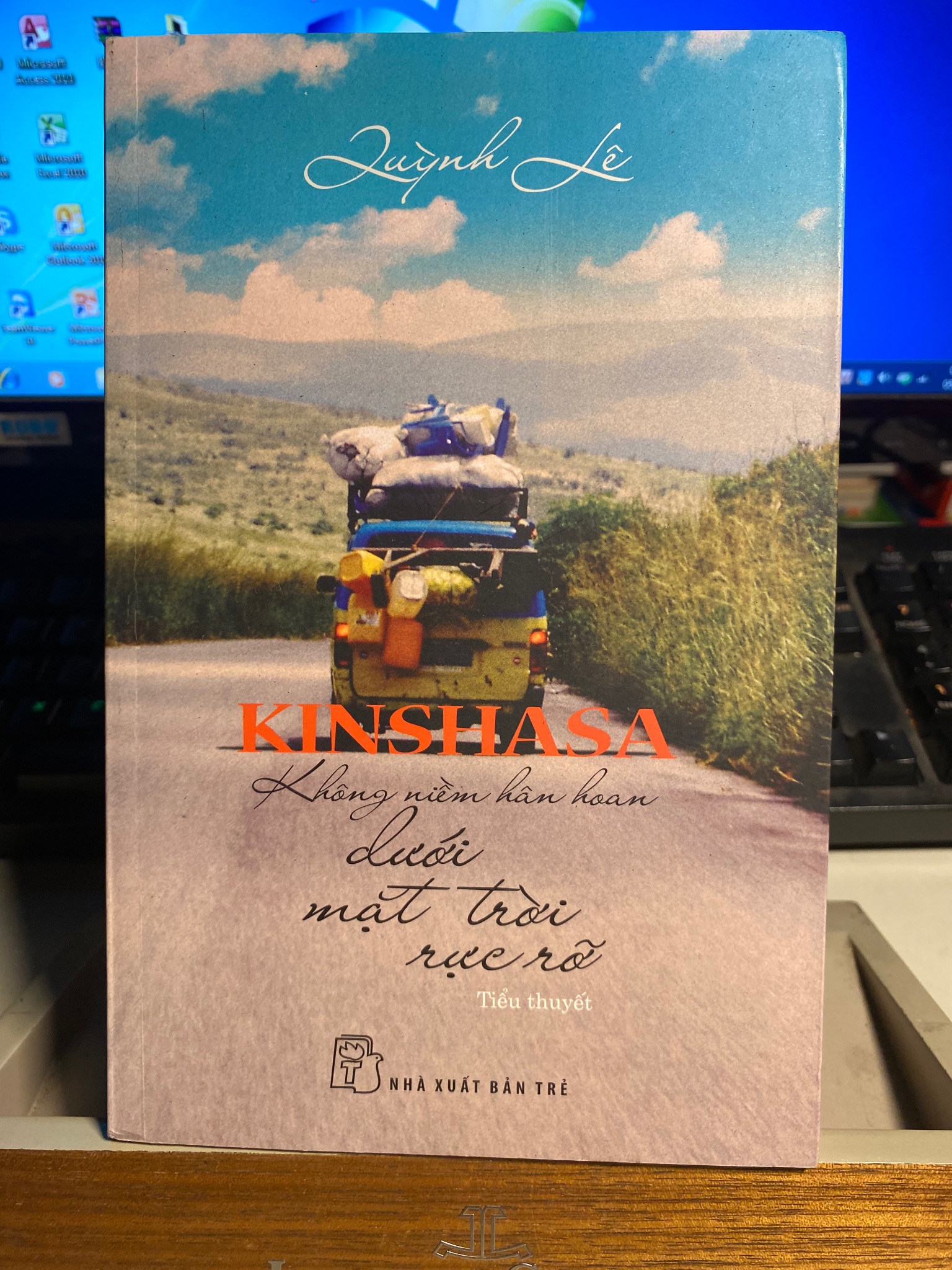 Kinshasa không niềm hân hoan-Quỳnh Lê -NXB Trẻ 2016-Tiểu thuyết- Sách lưu kho mới 90%