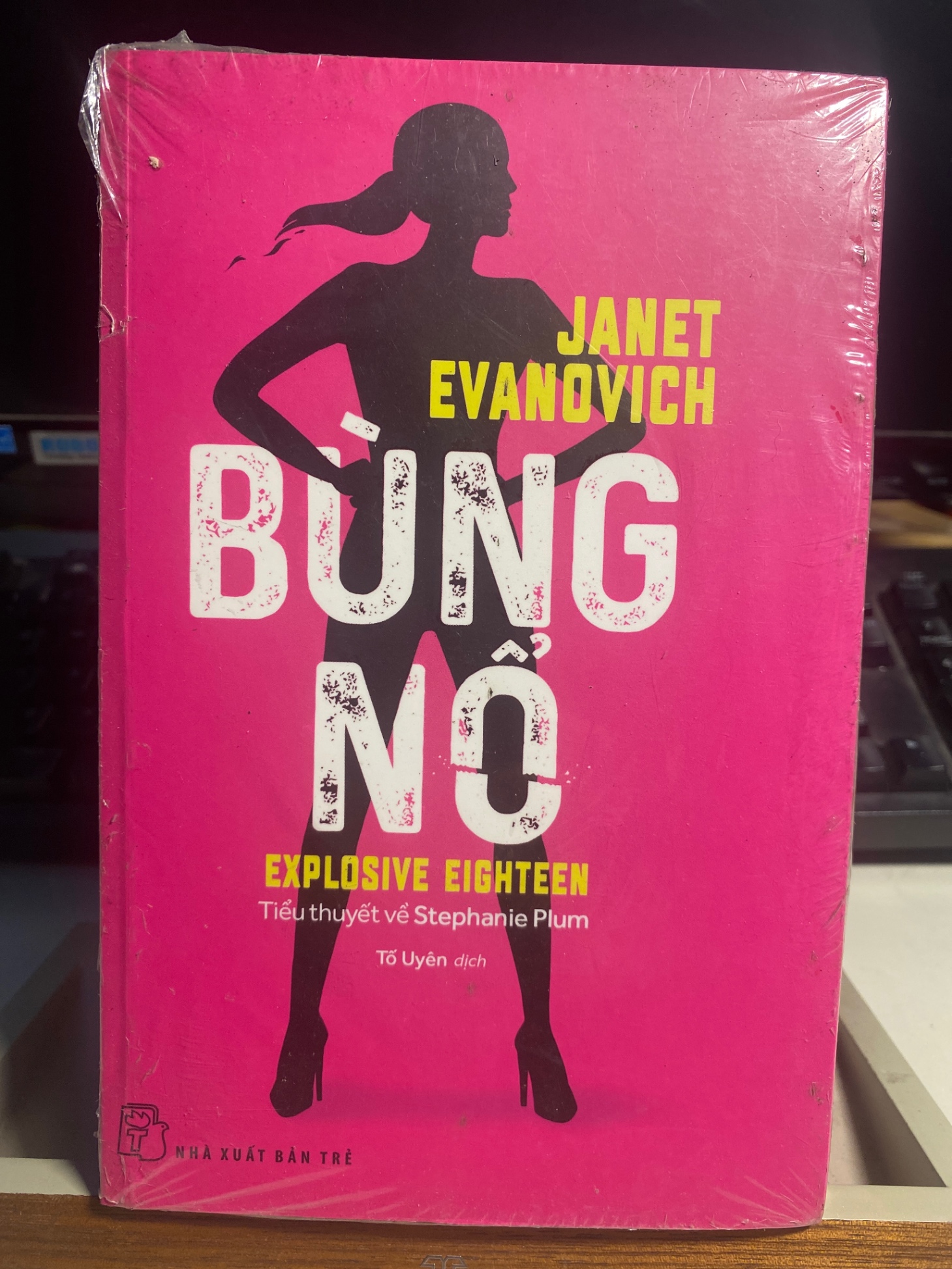 Bùng Nổ- tiểu thuyết về Stephanie Plum- Tác giả Janet Evanovich- NXB Trẻ- Sách lưu kho còn seal mới 90%