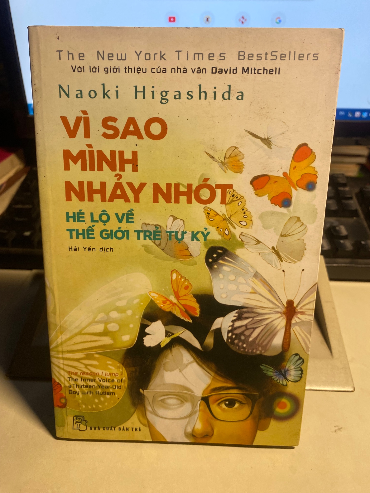 Vì Sao Mình Nhảy Nhót - Hé Lộ Về Thế Giới Trẻ Tự Kỷ -Tác giả : Naoki Higashida-NXB Trẻ 2018- sách lưu kho chưa qua sử dụng,có ố