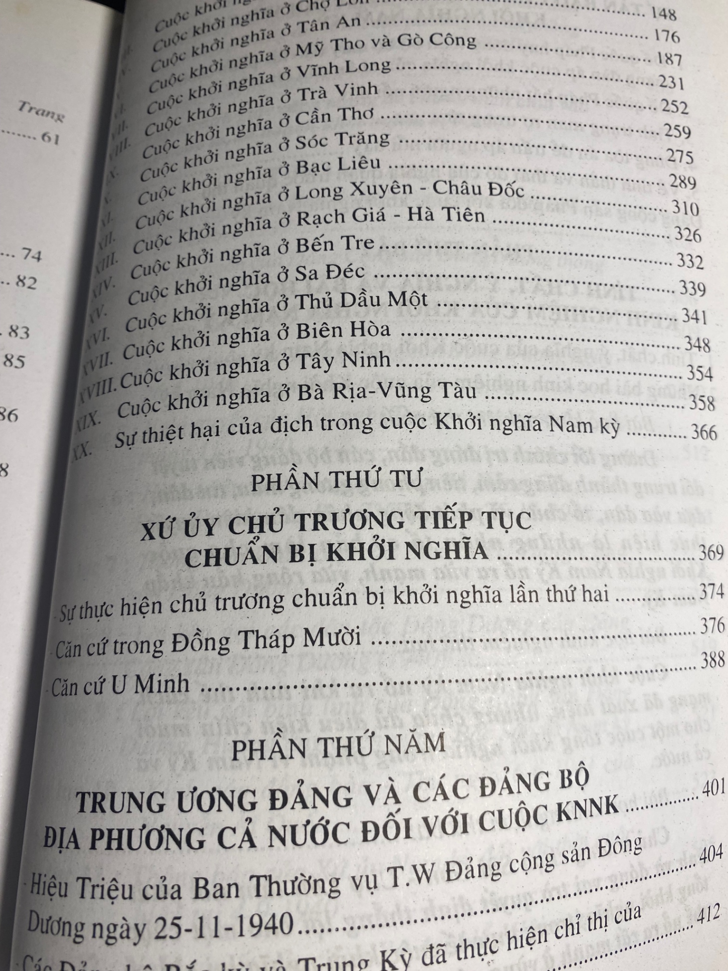 Lịch Sử Khởi Nghĩa Nam Kỳ-Ấn phẩm kỷ niệm 60 năm cuộc khởi nghĩa Nam Kỳ- Năm XB 2001- khổ 16x24cm,610 trang- Sách lưu kho có ố cạnh