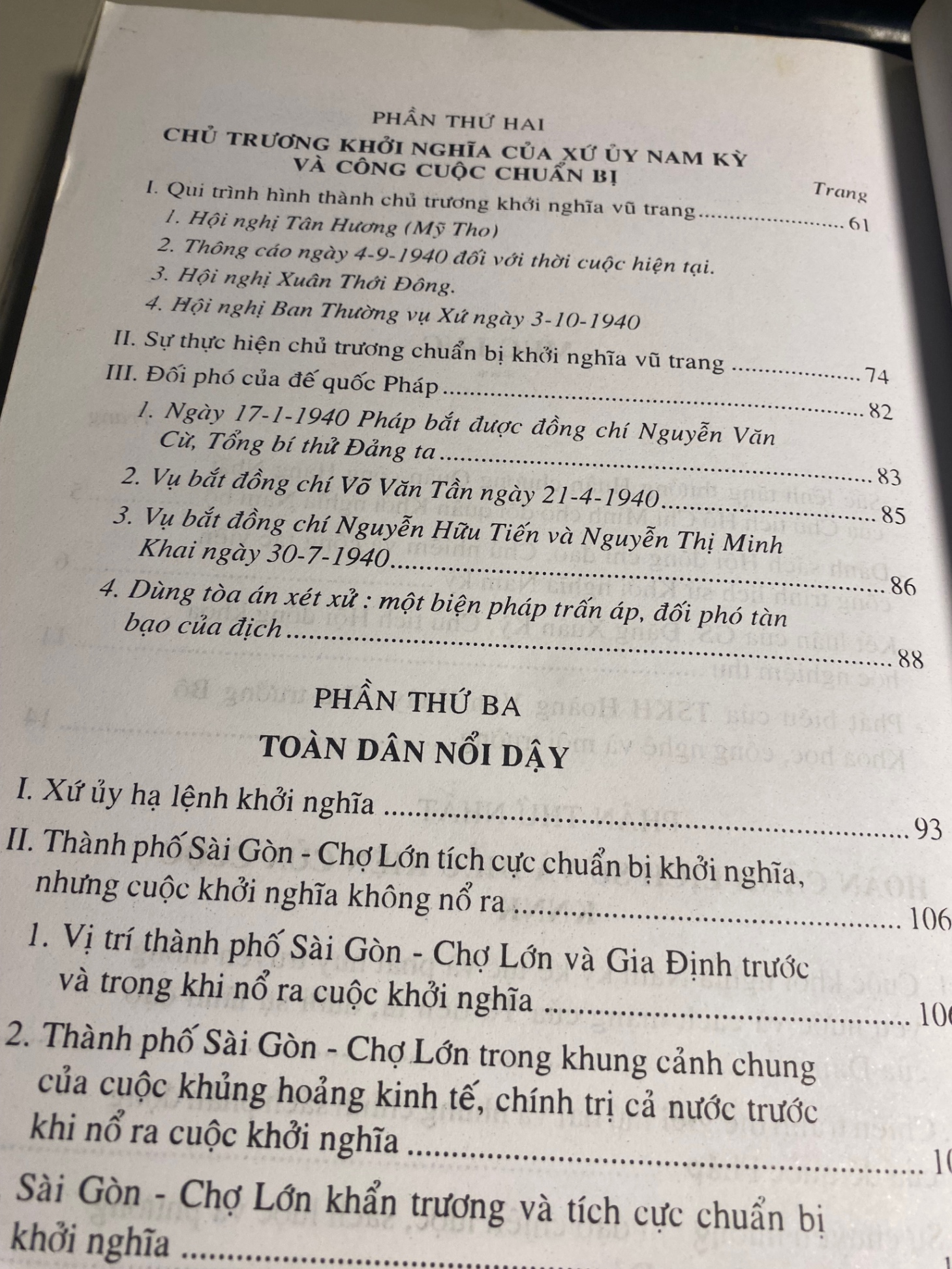 Lịch Sử Khởi Nghĩa Nam Kỳ-Ấn phẩm kỷ niệm 60 năm cuộc khởi nghĩa Nam Kỳ- Năm XB 2001- khổ 16x24cm,610 trang- Sách lưu kho có ố cạnh