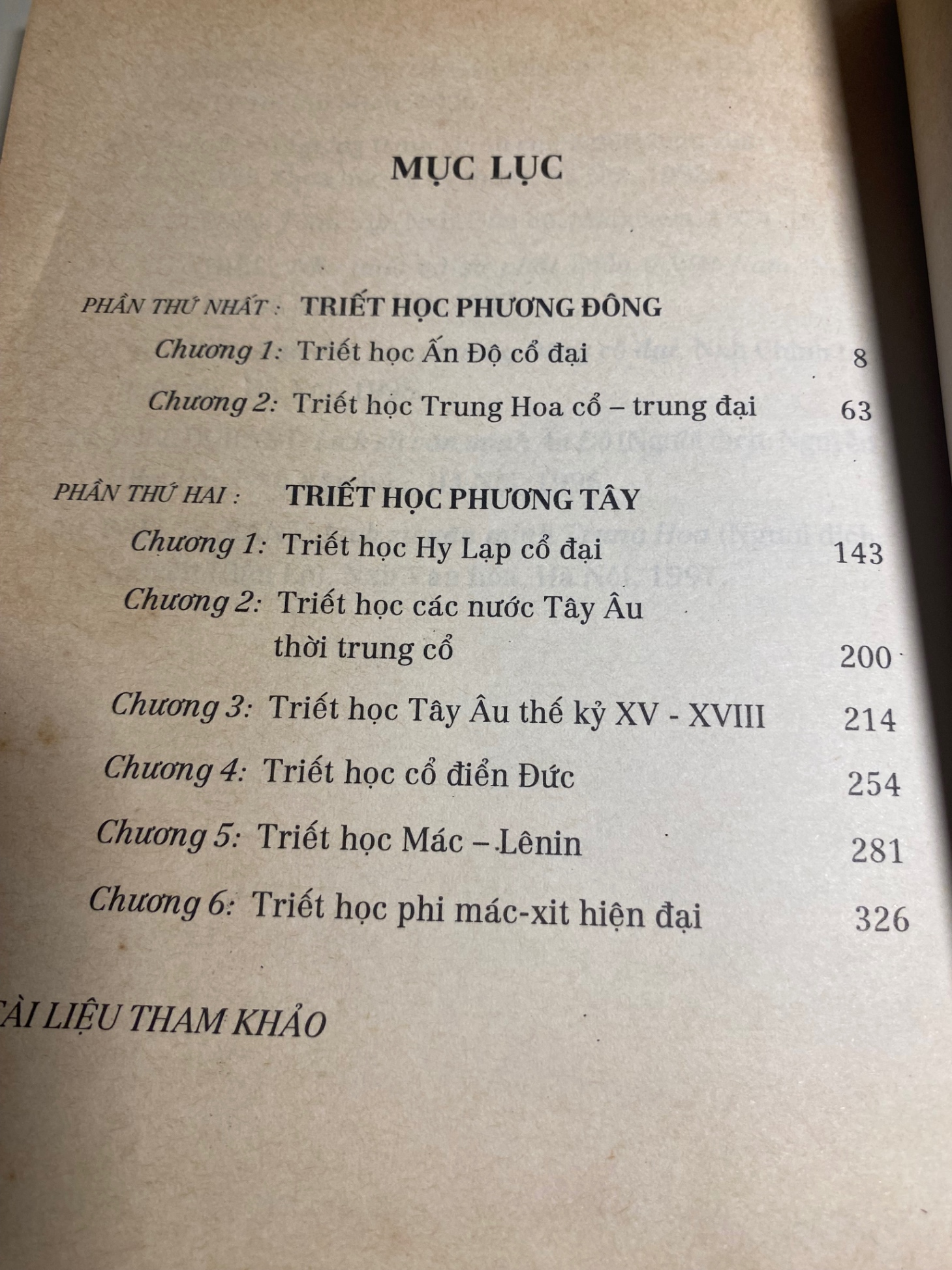 Lịch Sử Triết Học- Hà Thiên Sơn- NXB Trẻ 2004- Sách qua sử dụng còn tốt