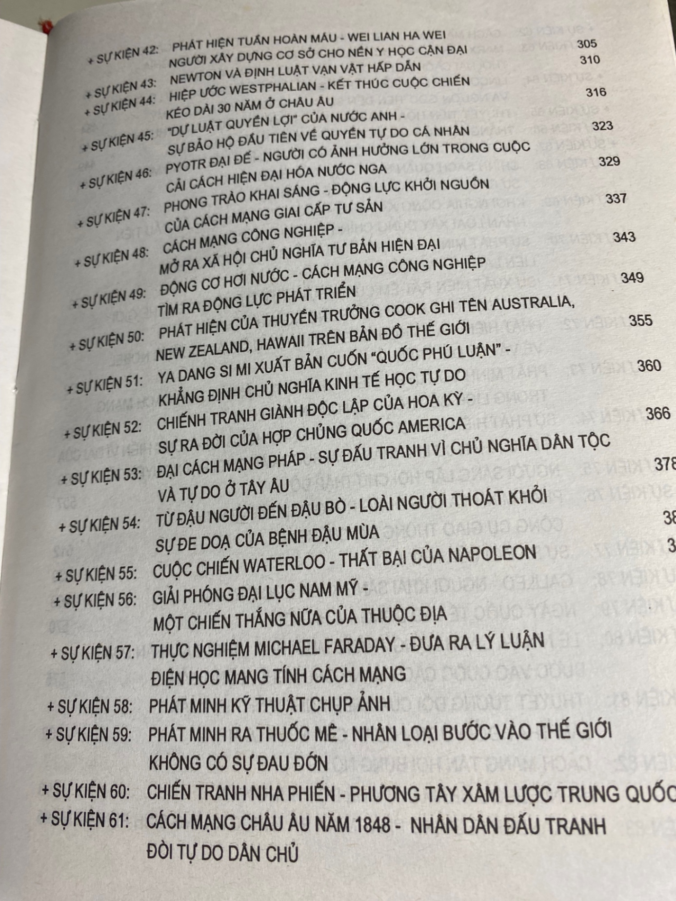 106 Sự Kiện Lịch Sử Thế Giới (bìa cứng)-Tác giả Trường Minh -NXB Văn Hoá Thông Tin -Năm XB 01-2015- Sách có ố cạnh