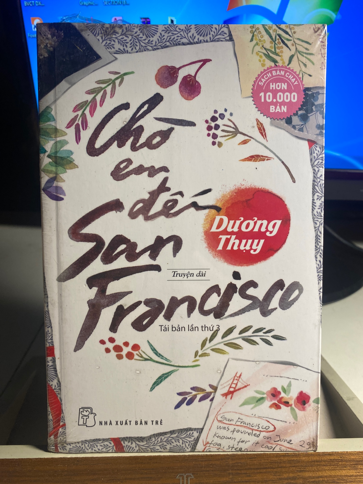 Chờ em đến San Francisco (truyện dài, tái bản lần 3)- Tác giả Dương Thuỵ- NXB Trẻ- Sách mới nguyên seal