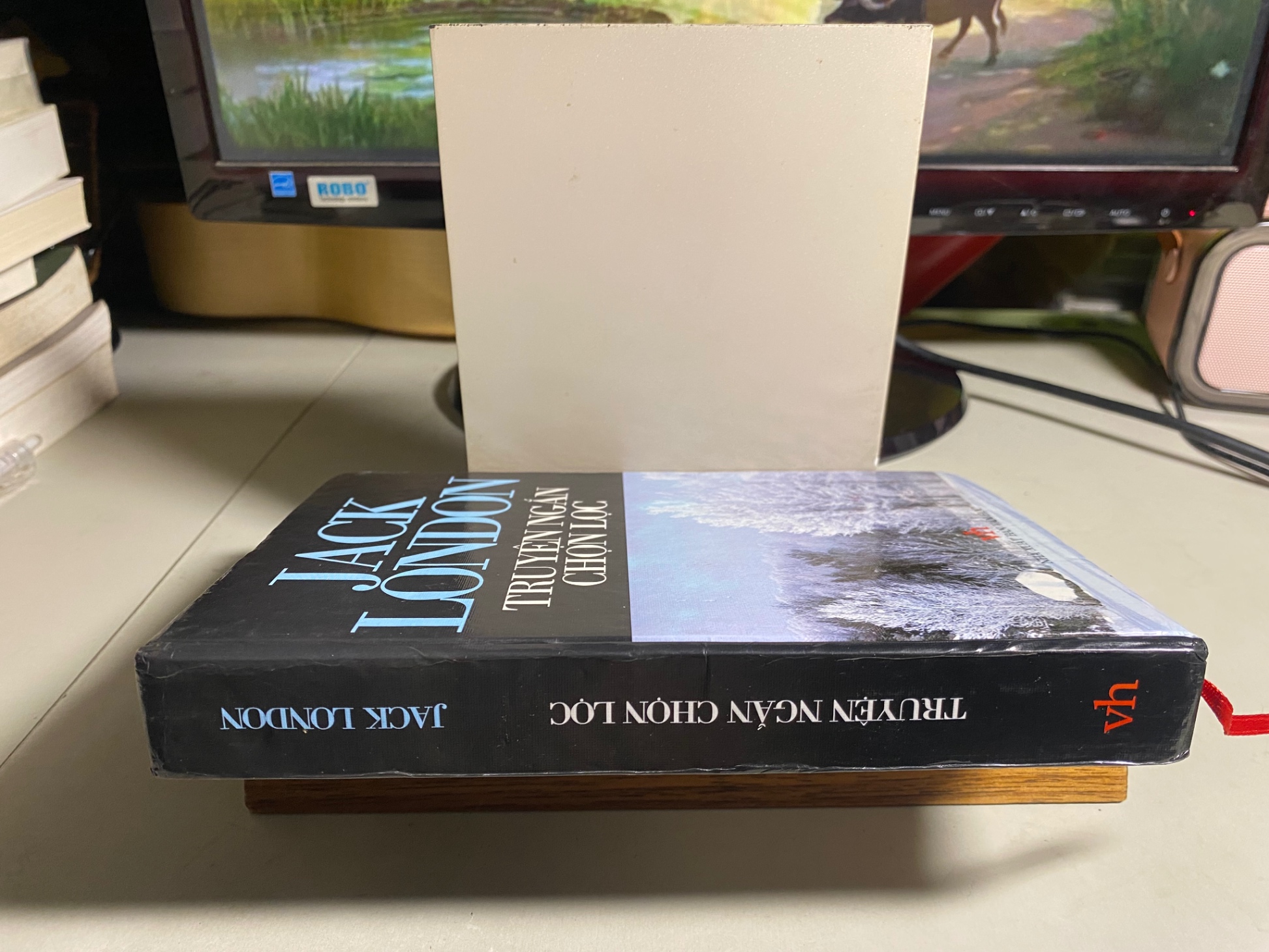Jack London - Truyện Ngắn Chọn Lọc (bìa cứng) -NXB Văn Học 2002 -Khổ 13x19cm, 504 trang- Sách chất lượng tốt