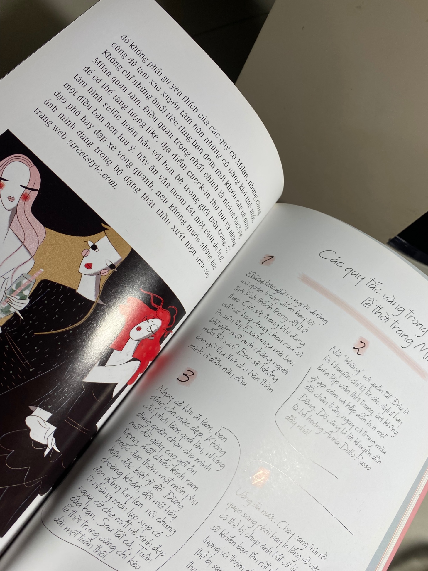 Milan Thời Thượng-Tác giả Alice Rosati, Alice Abbiati-NXB Thế Giới -Năm XB 2019-Sách in giấy láng,ảnh màu,đã qua sử dụng còn rất mới
