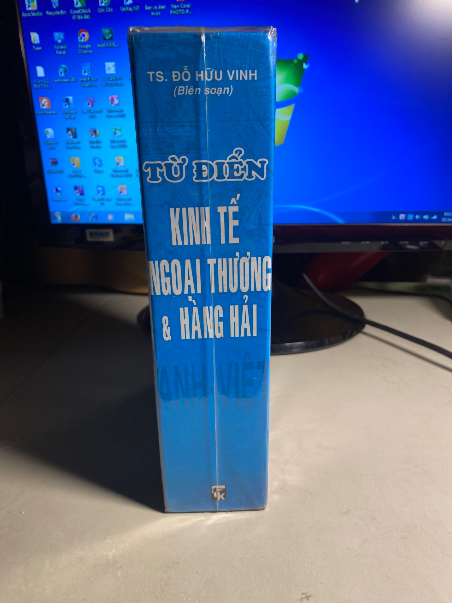 Từ Điển Kinh Tế Ngoại Thương & Hàng Hải Anh- Việt- Ts Đỗ Hữu Vinh biên soạn- NXB Thống Kê-Bìa cứng,khổ 16x24cm- Sách lưu kho chưa qua sử dụng
