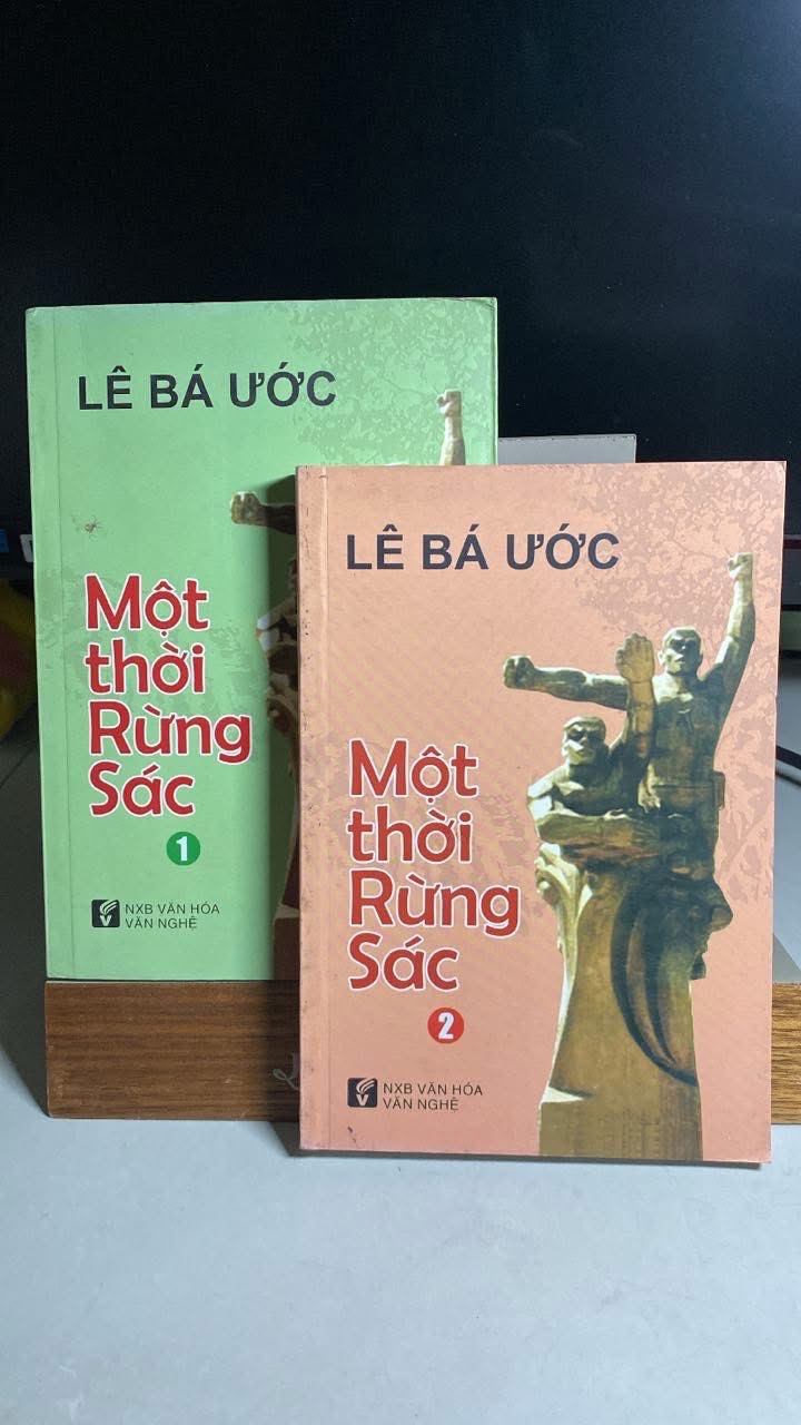 Một Thời Rừng Sác - Tác giả Lê Bá Ước -NXB Văn Hoá Văn Nghệ 2012- Sách lưu kho