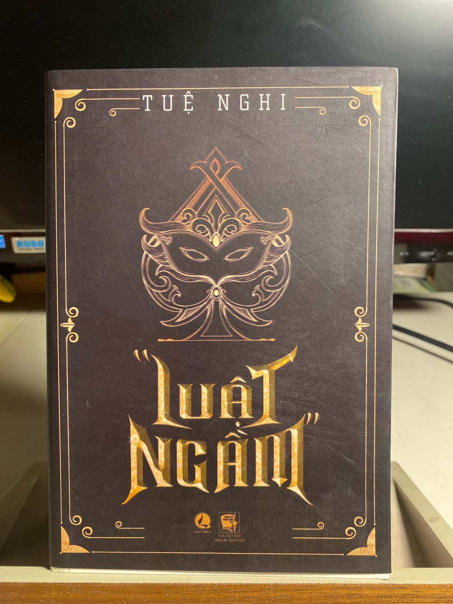 Luật Ngầm- Tác giả Tuệ Nghi- NXB Công An Nhân Dân 2015- Sách lưu kho chưa qua sd,giấy ố nhẹ theo thời gian