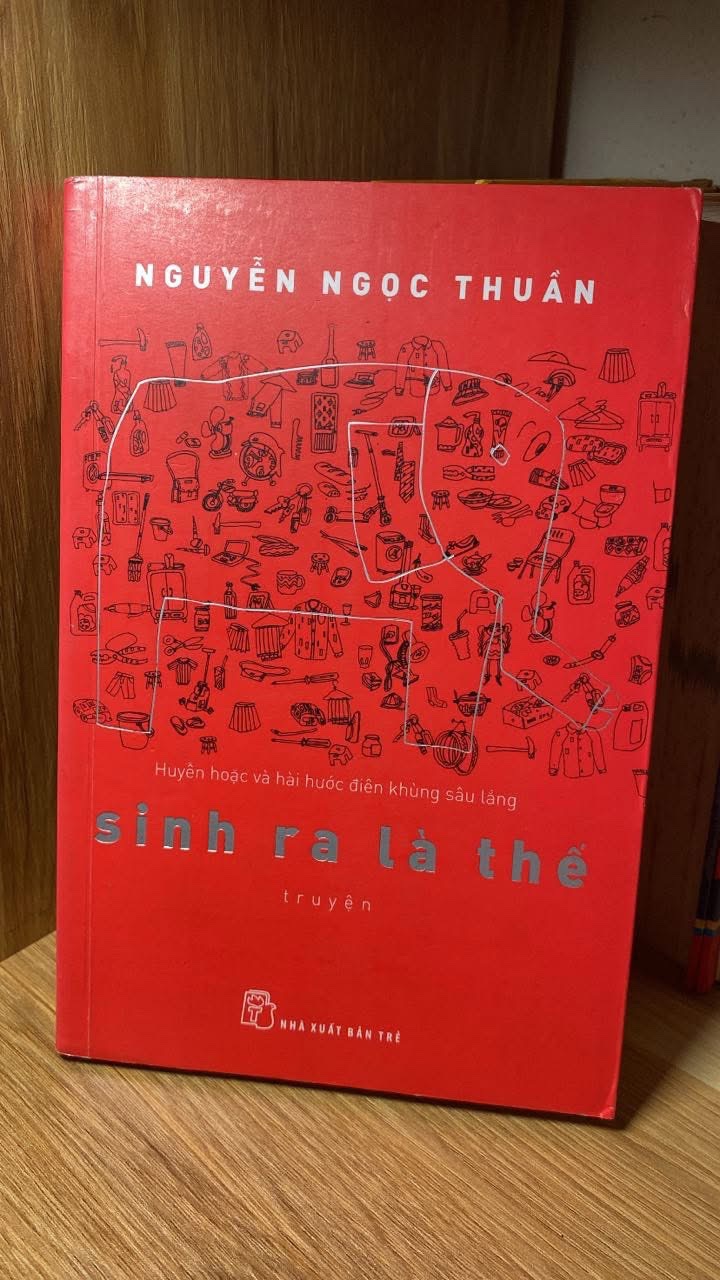 Sinh Ra Là Thế- Tác giả Nguyễn Ngọc Thuần -NXB Trẻ 2013 -Sách lưu kho, giấy có ố theo thời gian