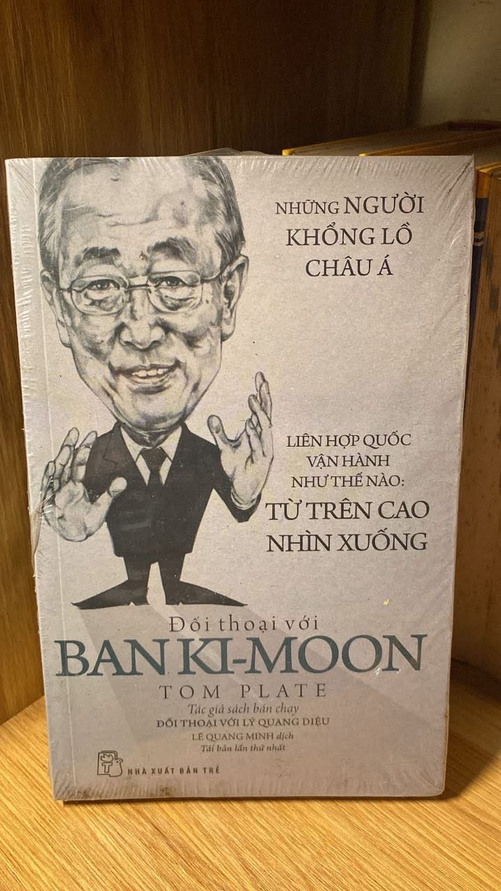 Đối Thoại với Banki- Moon -Tác giả Tom Plate -NXB Trẻ - Sách lưu kho còn seal