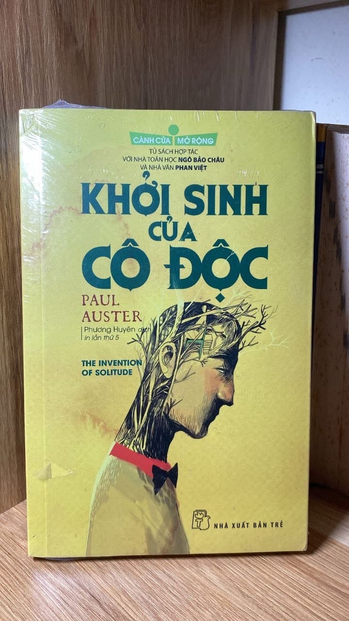 KHỞI SINH CỦA CÔ ĐỘC -Tác giả: Paul Auster -NXB Trẻ 2018 -Sách mới còn seal